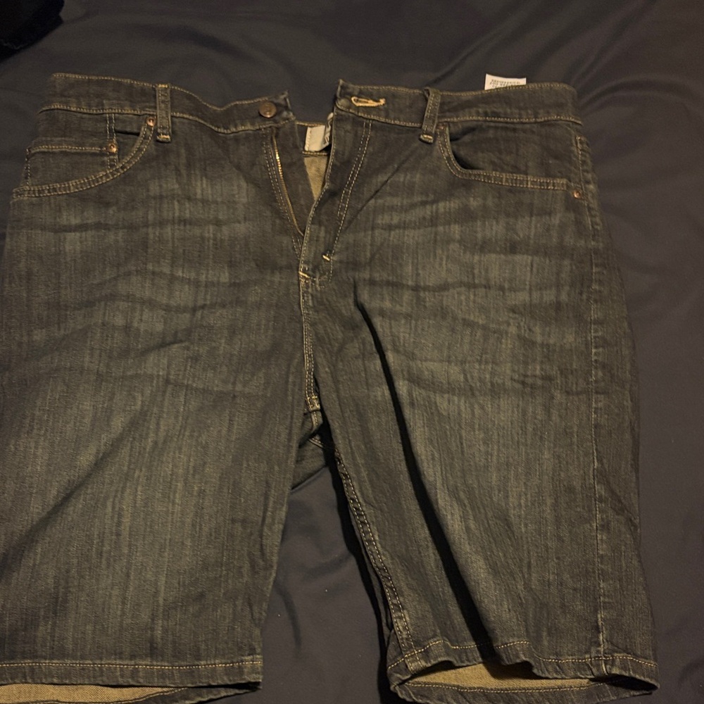 Wrangler Dark Blue Jean Shorts